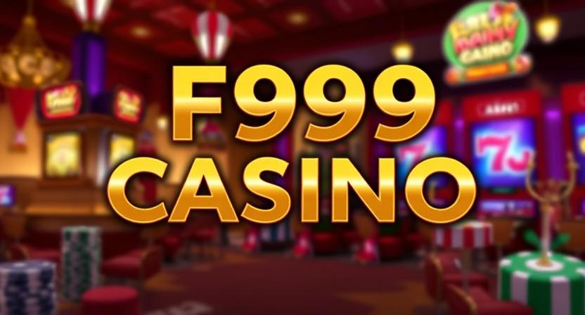 F999 Casino Immersive lounge-style interface of F999 casino